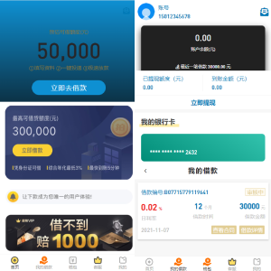 经典网贷系统/合同贷款源码/贷款平台